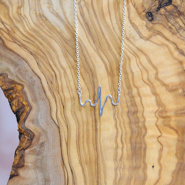 Sterling Silver Pendant with<br />Sterling Silver Chain
